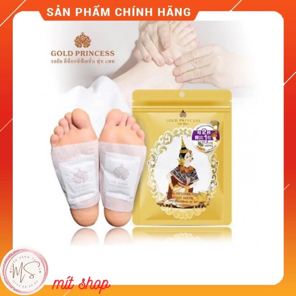 [Chính hãng] MIẾNG DÁN THẢI ĐỘC CHÂN GOLD PRINCESS
