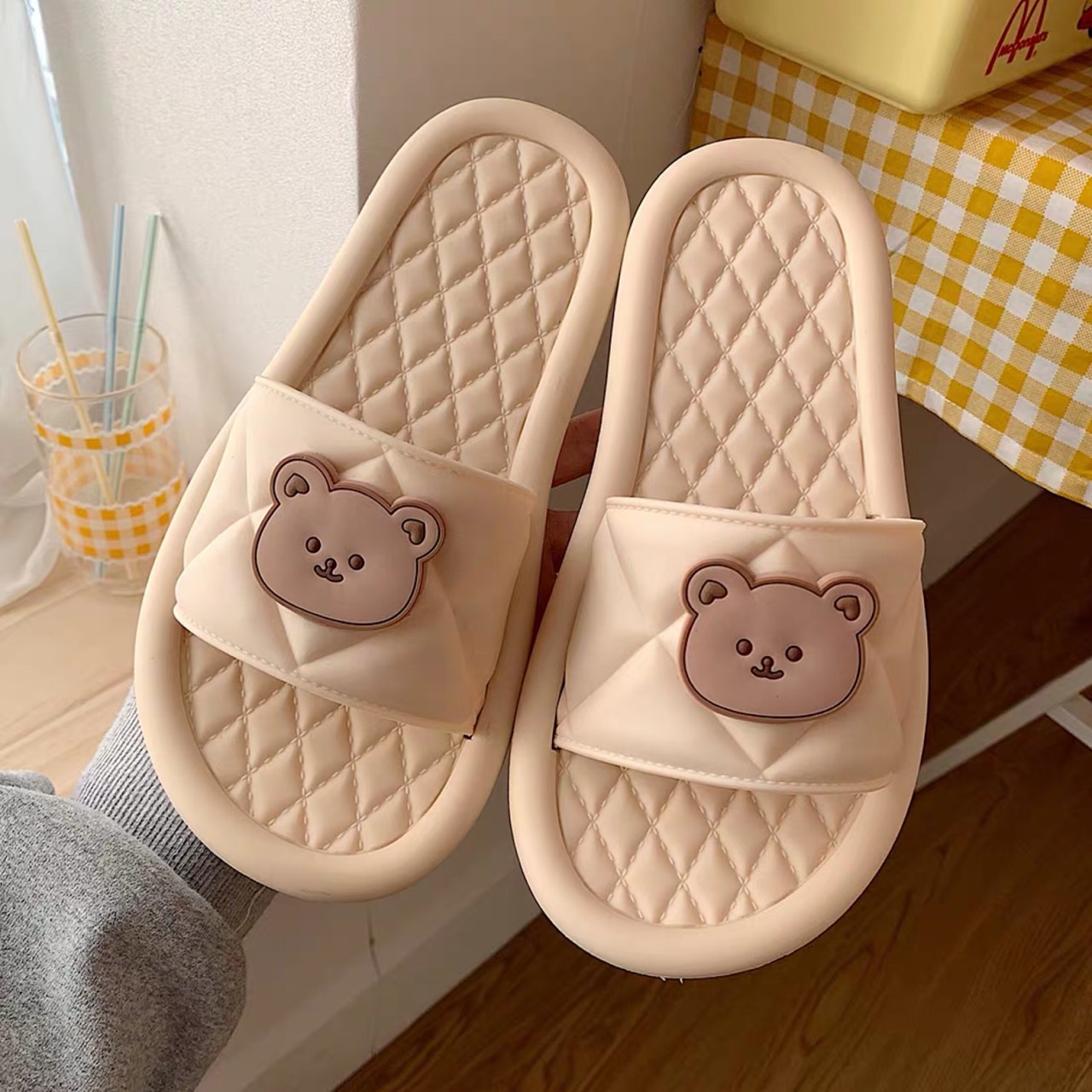[FREE SHIP MAX] Dép gấu siêu kute mẫu mới nhất
