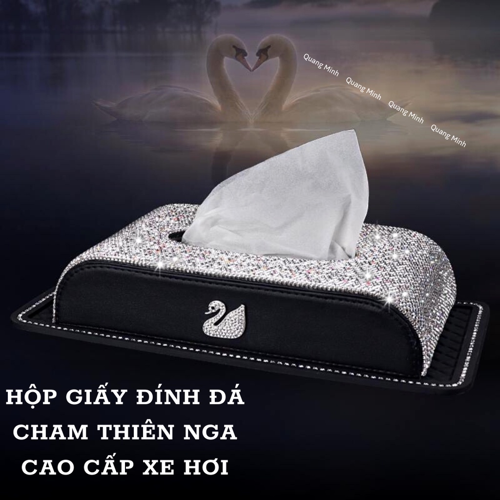 Tác con ong đính full đá cực phẩm để taplo ô tô - bàn làm việc