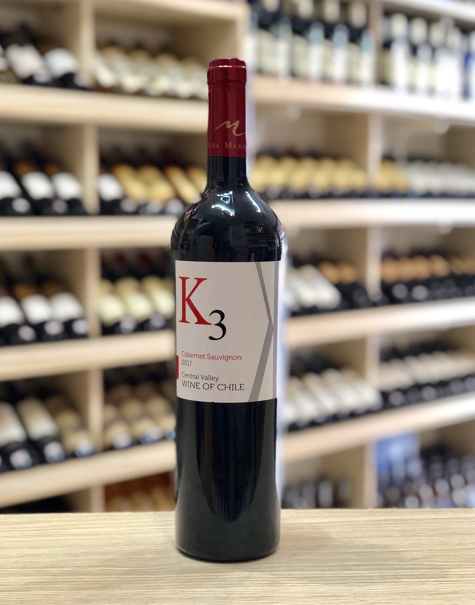 Vang Chile K3 Cabernet Sauvignon nhập khẩu