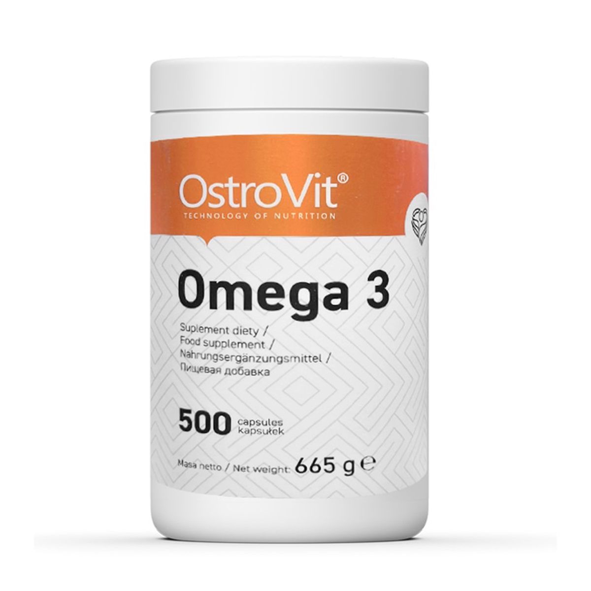 [HCM] Viên Dầu Cá Ostrovit Omega 3 500 Viên