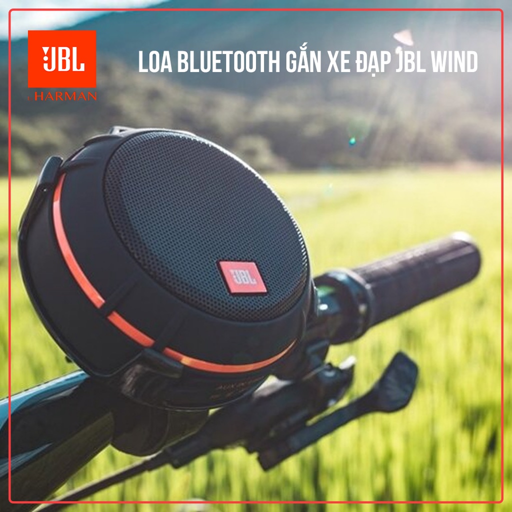 Loa Bluetooth gắn xe đạp JBL WIND, Loa Bluetooth JBL