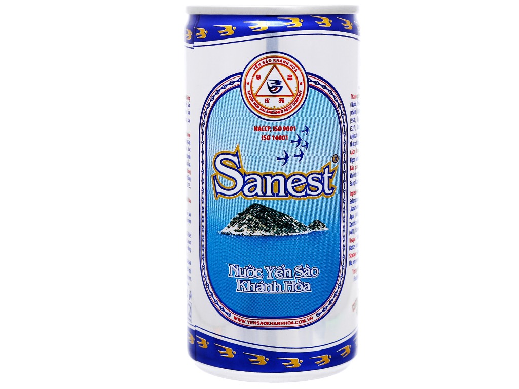NƯỚC YẾN SÀO KHÁNH HÒA SANEST LON 190ML (KIÊNG)