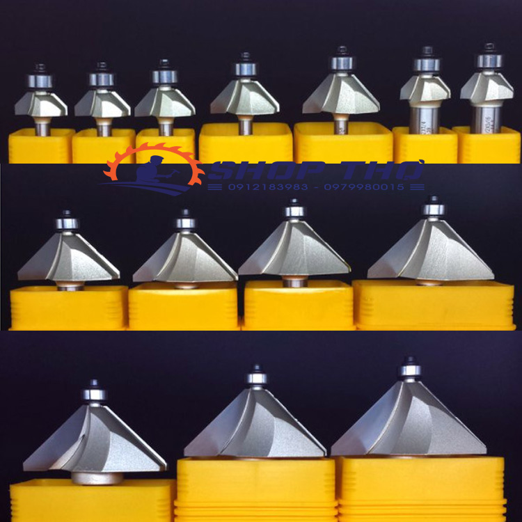 Mũi phay vát gỗ 45 độ ARDEN 0209