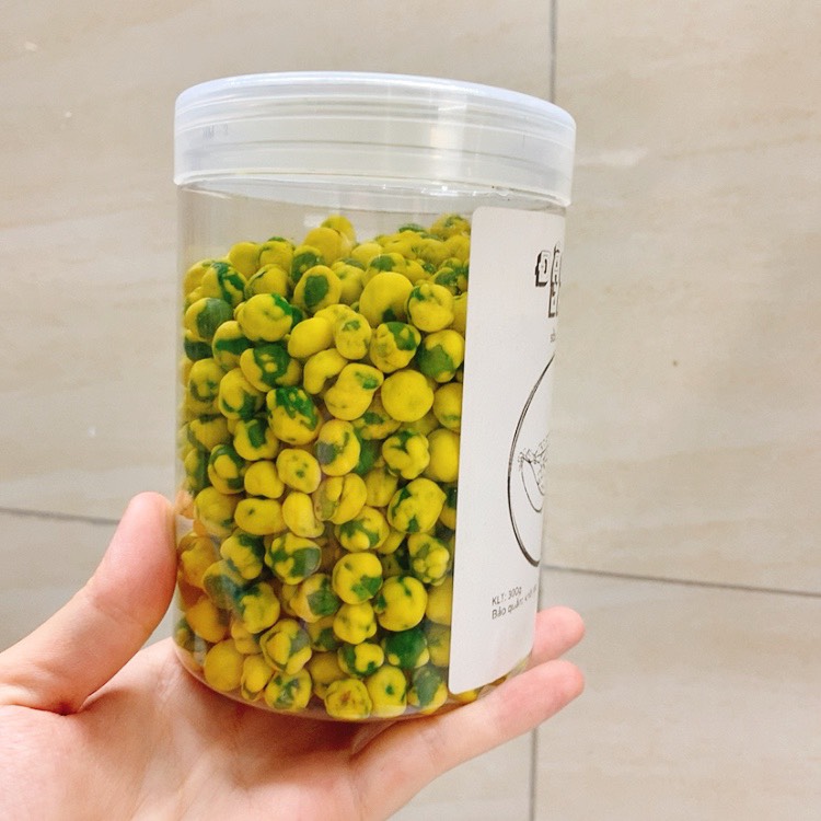 Đậu hà lan tẩm vị sầu riêng (hũ 300gr)