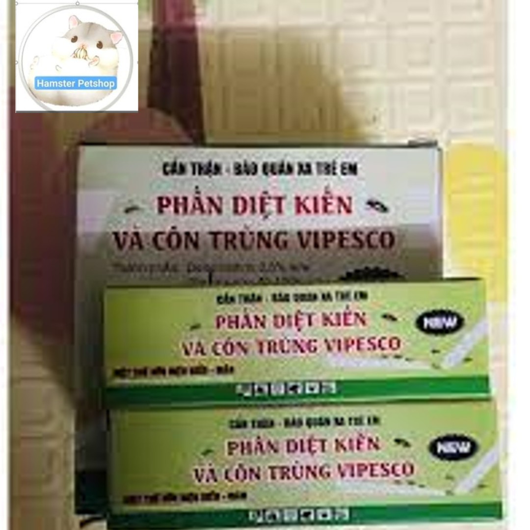 Phấn diệt kiến/chống kiến cho chuồng/lồng Hamster ( hộp 2 viên)