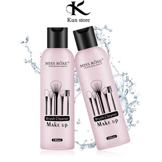 Nước rửa cọ Miss Rose Make up Brush Cleaner siêu sạch