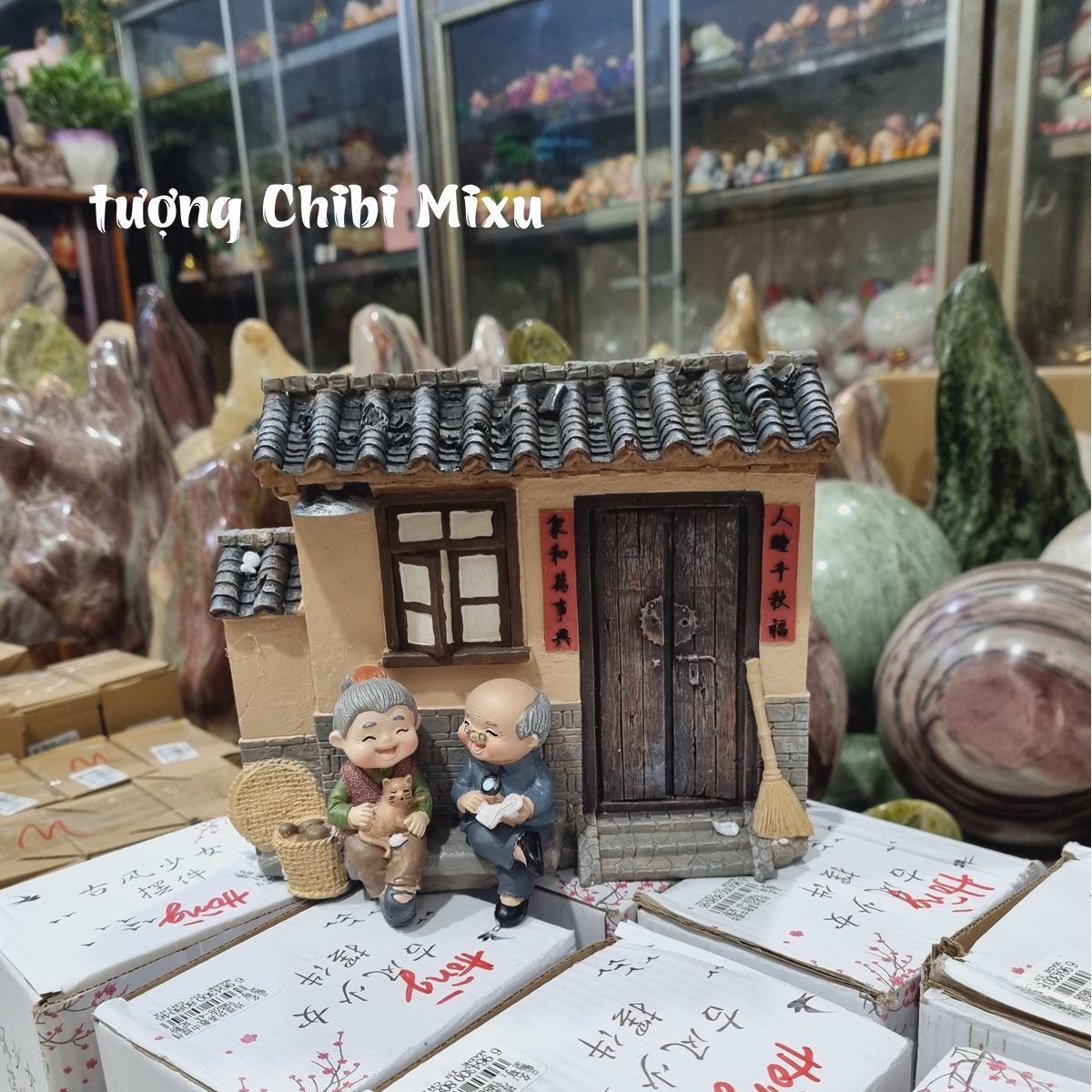 Tượng Ông Bà hạnh phúc - hàng đẹp