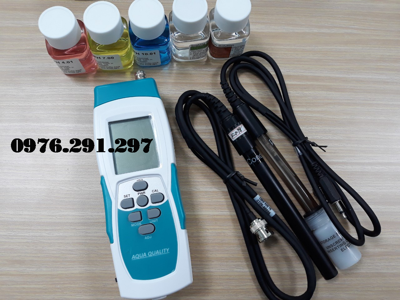 [HCM] Máy đo PH/ Độ mặn/ Nhiệt độ MIC 987A2PC -Taiwan