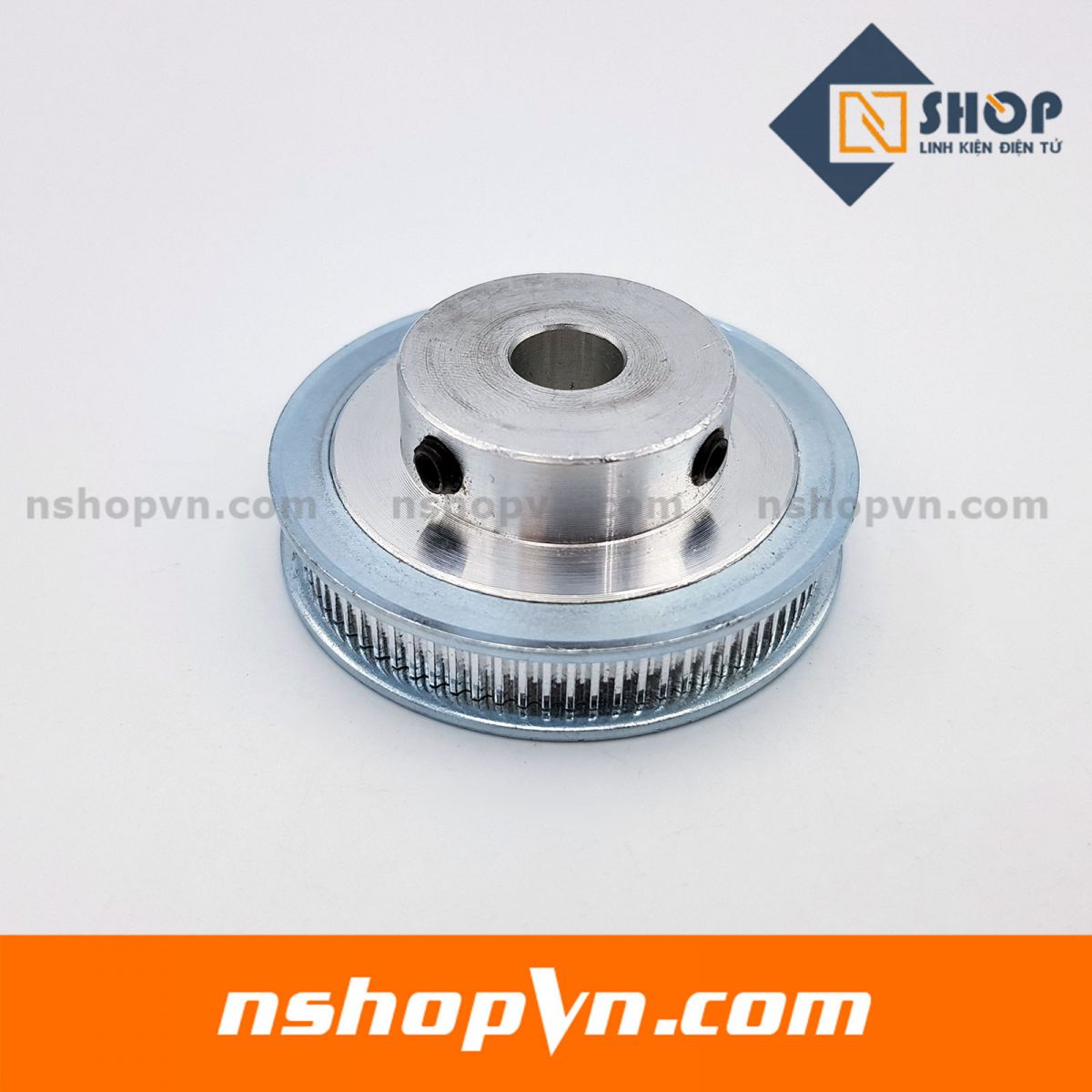 Puly GT2 80 răng trục 10mm