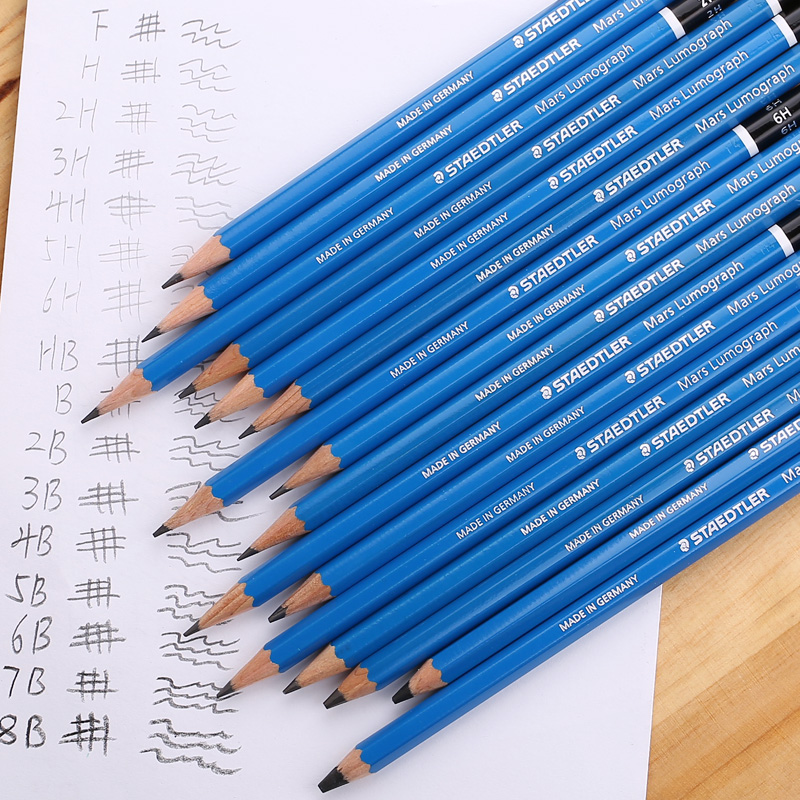 Bút chì Staedtler 100 - 2B, HB ( Hộp 12 chiếc)