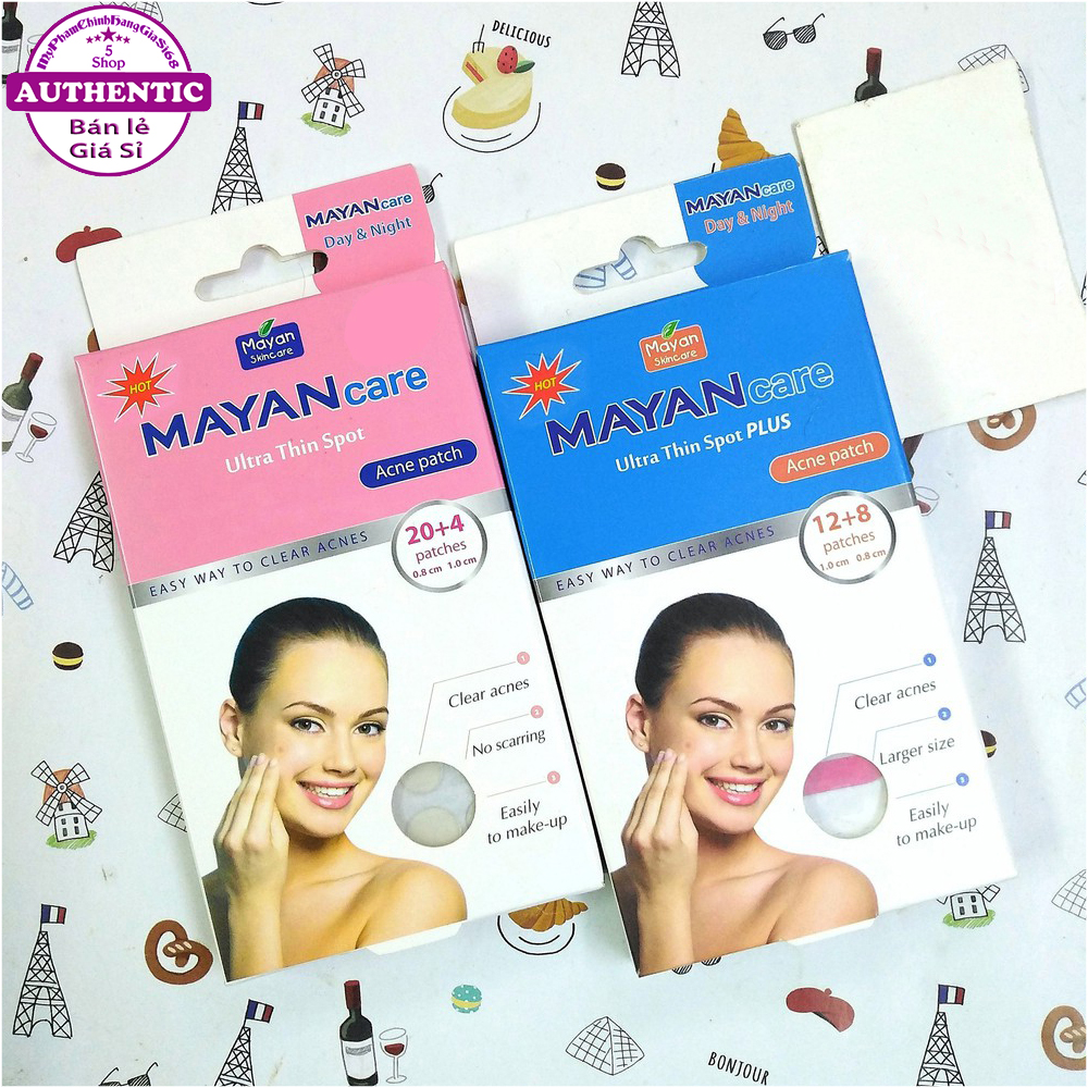Miếng dán mụn Mayan Care Ultra Thin Spot Hàn Quốc