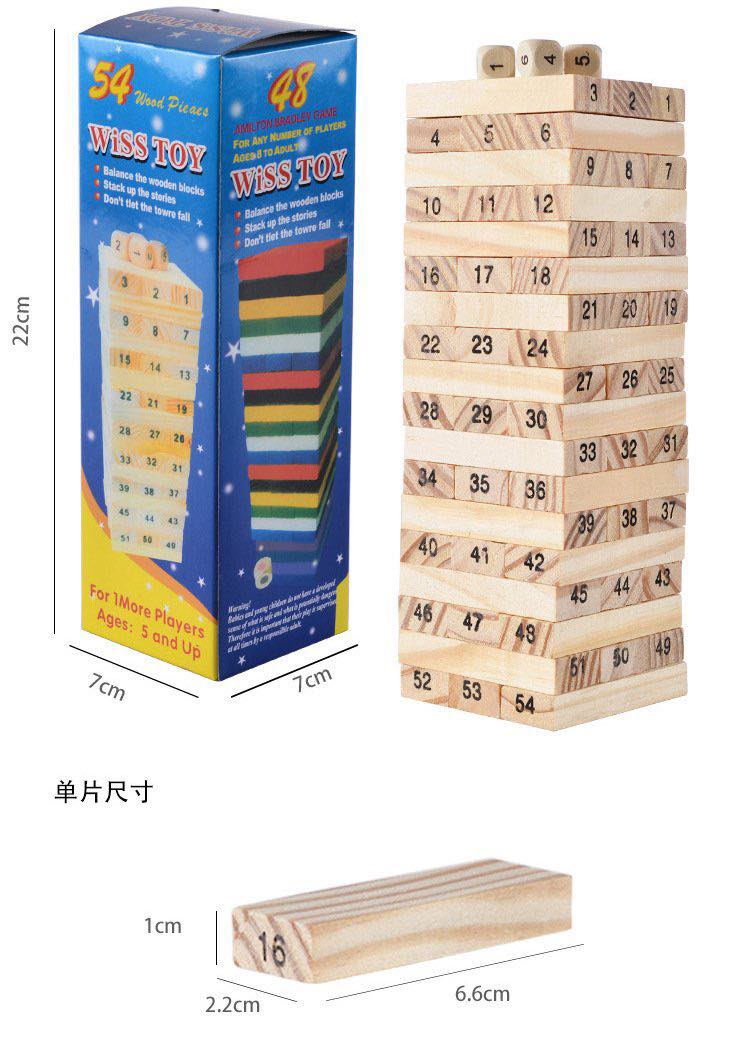 Bộ rút gỗ số 48 chi tiết (CÓ 3 LOẠI)
