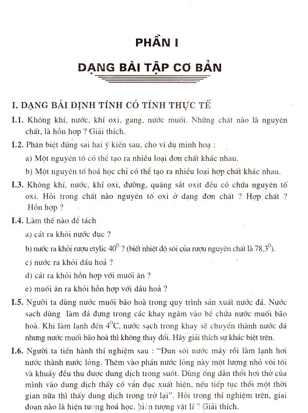 Bồi Dưỡng Hóa Học Trung Học Cơ Sở