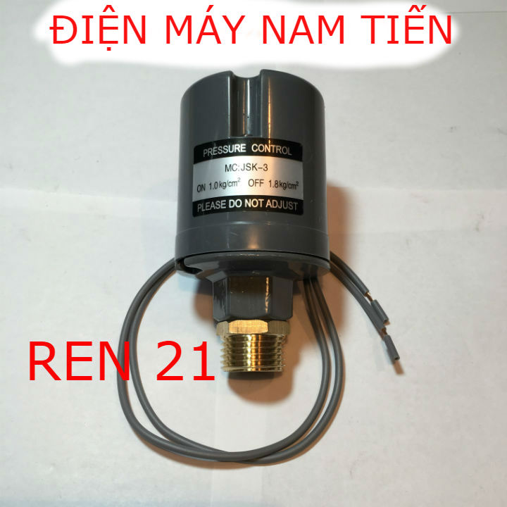 RƠ LE MÁY BƠM TĂNG ÁP | RƠ LE MÁY BƠM NƯỚC REN NGOÀI 21 | RƠ LE MÁY BƠM NƯỚC | RƠ LE MÁY BƠM TĂNG ÁP LỰC | RƠ LE MÁY BƠM TĂNG ÁP CƠ - RƠ LE MÁY BƠM REN 21 | rơ le tự ngắt máy bơm nước | rơ le tự động máy bơm nước