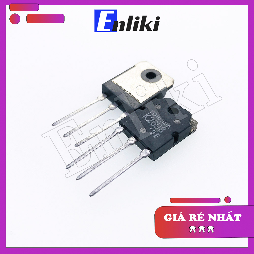 K2698 mosfet N-CH 18A 500V tháo máy
