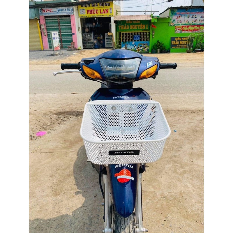 rổ lưới wave lớn màu trắng