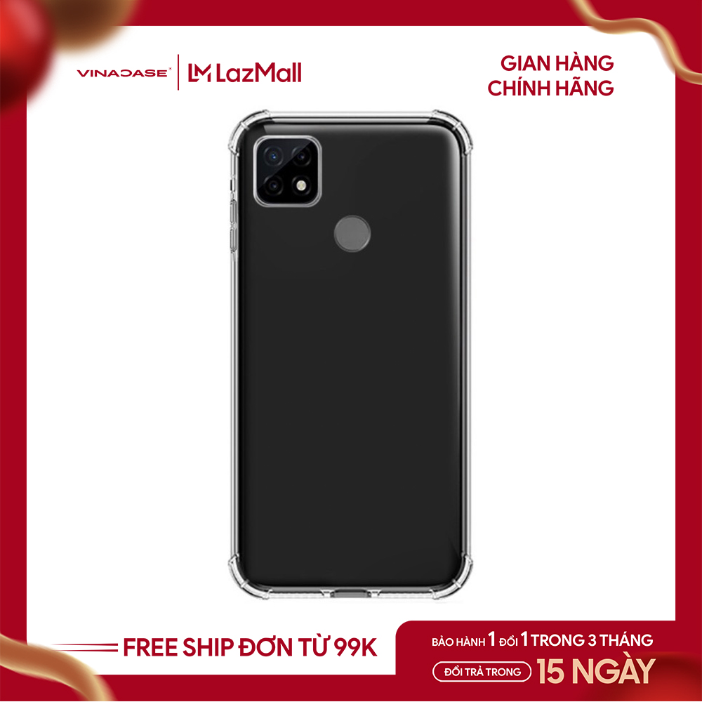 Ốp lưng Vina Case OPPO A3S/F5/F9/F11/F15/A52/A31/Reno 3/Reno 4.... Chống sốc trong suốt