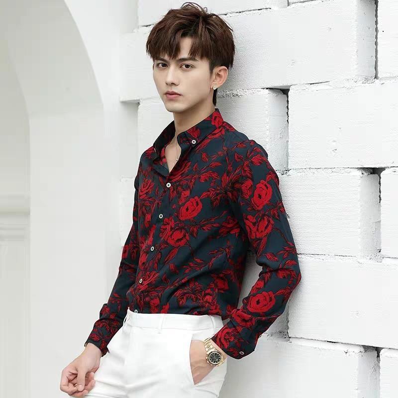 áo sơ mi nam ngắn tay kiểu mới hàn quốc