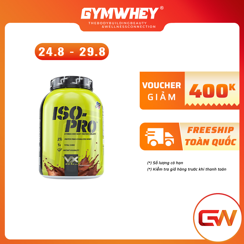 VITAXTRONG ISO PRO 5LBS 2.3KG - Sữa Dinh Dưỡng Giúp Tăng C ơ