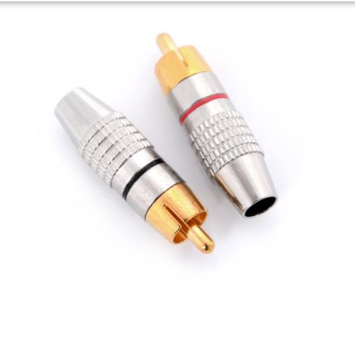 Bộ 10 Đầu hàn Jack AV / RCA / Hoa sen
