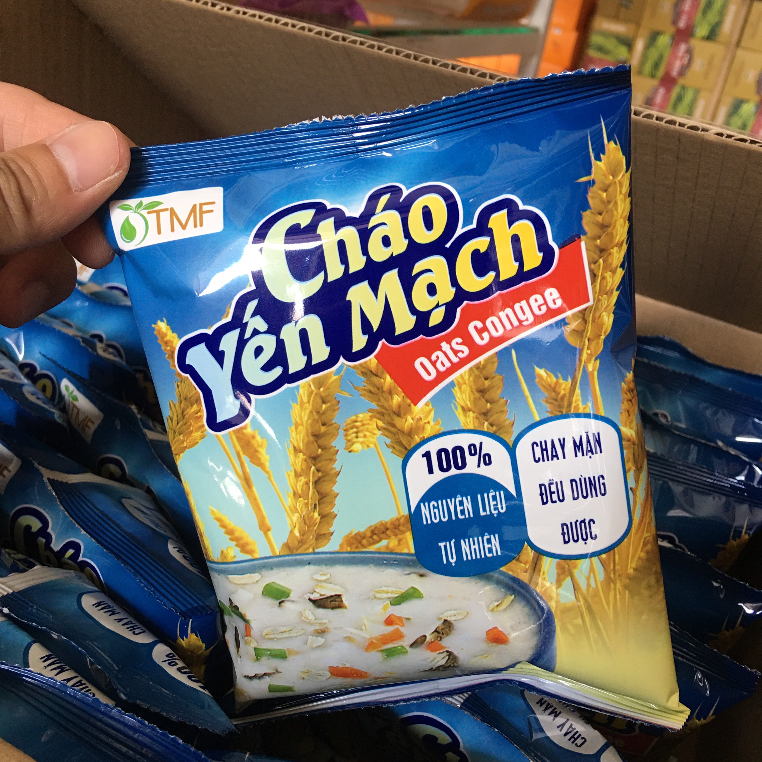 Cháo Yến Mạch Tâm Minh 50g-[5 gói]