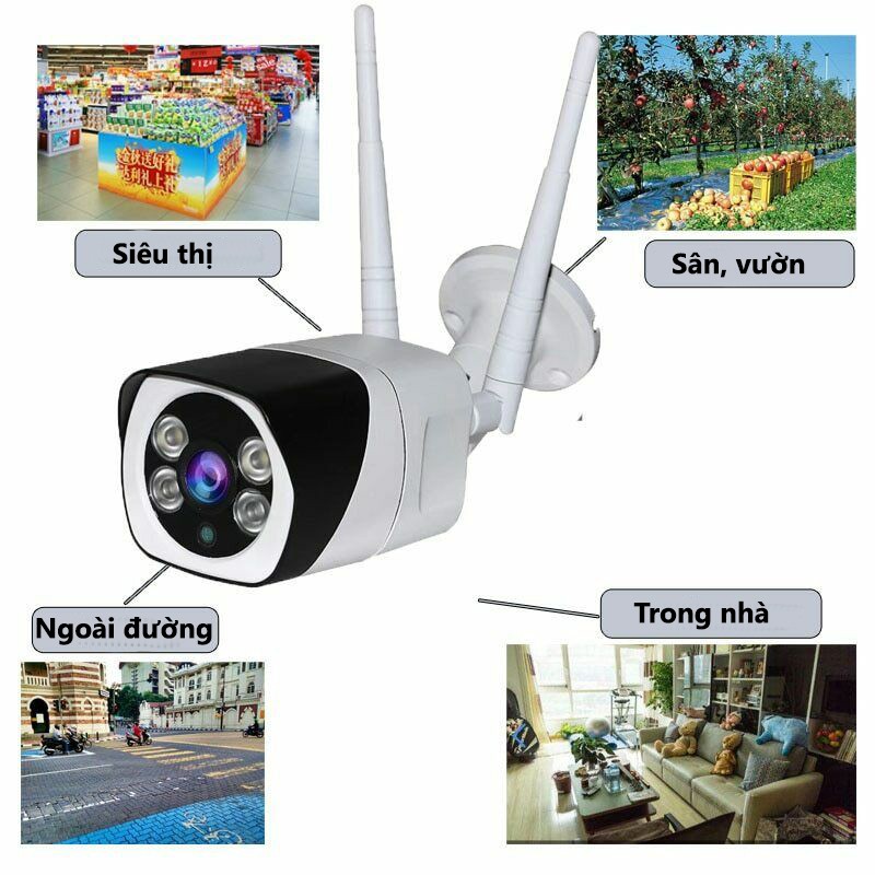Camera WiFi Ngoài Trời NETCAM NTL2.0 (2MP) / NTL3.0 (3MP)