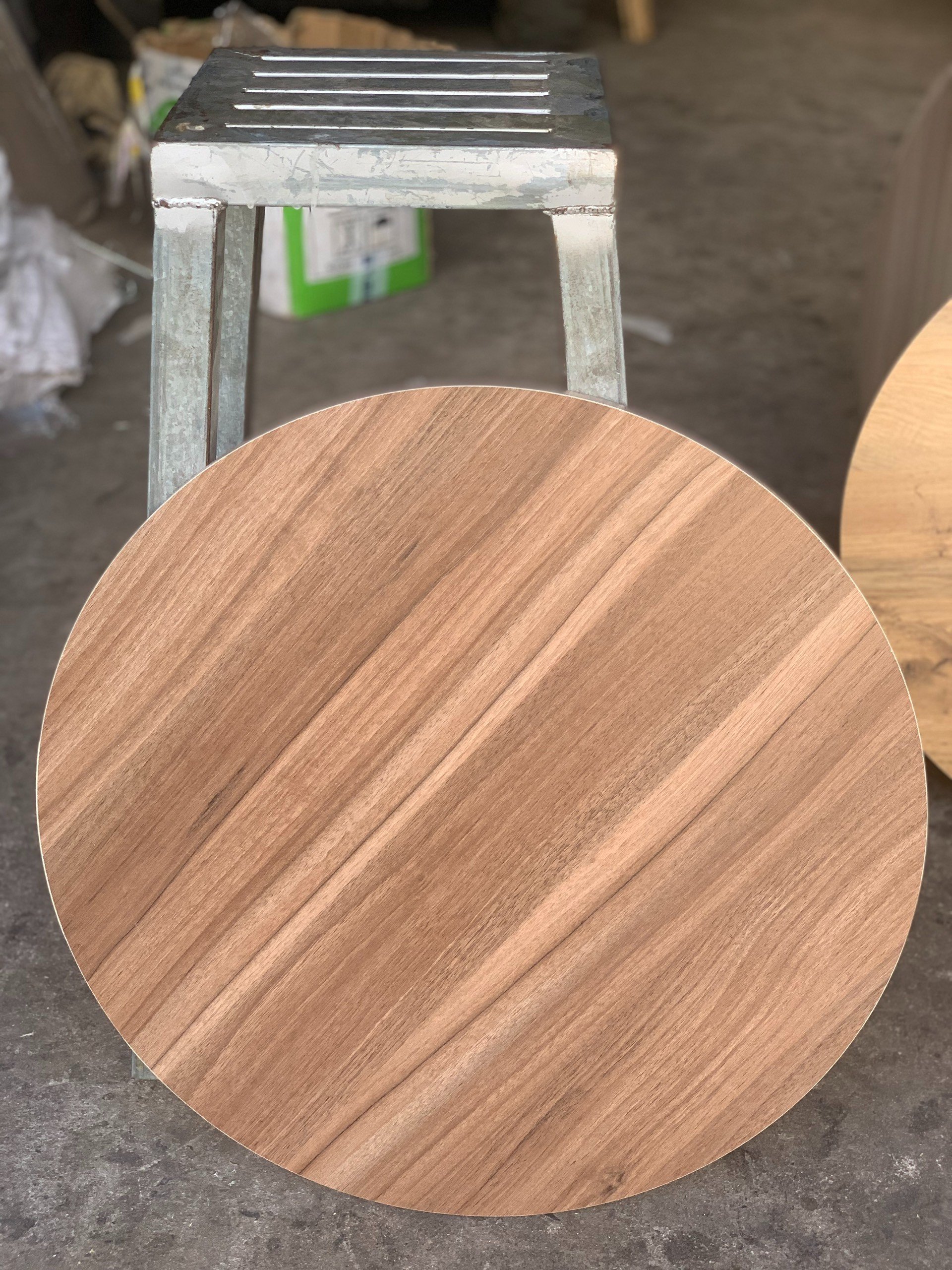 Mặt bàn tròn gỗ công nghiệp MDF ( ĐK 59cm)