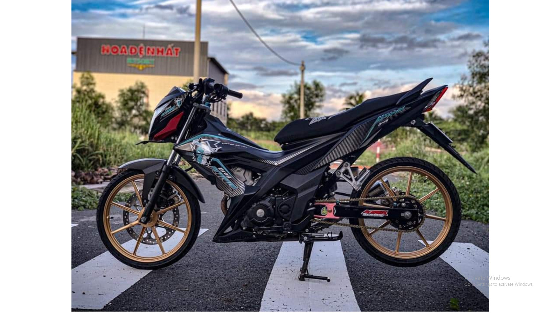 Tem xe honda sonic king drag