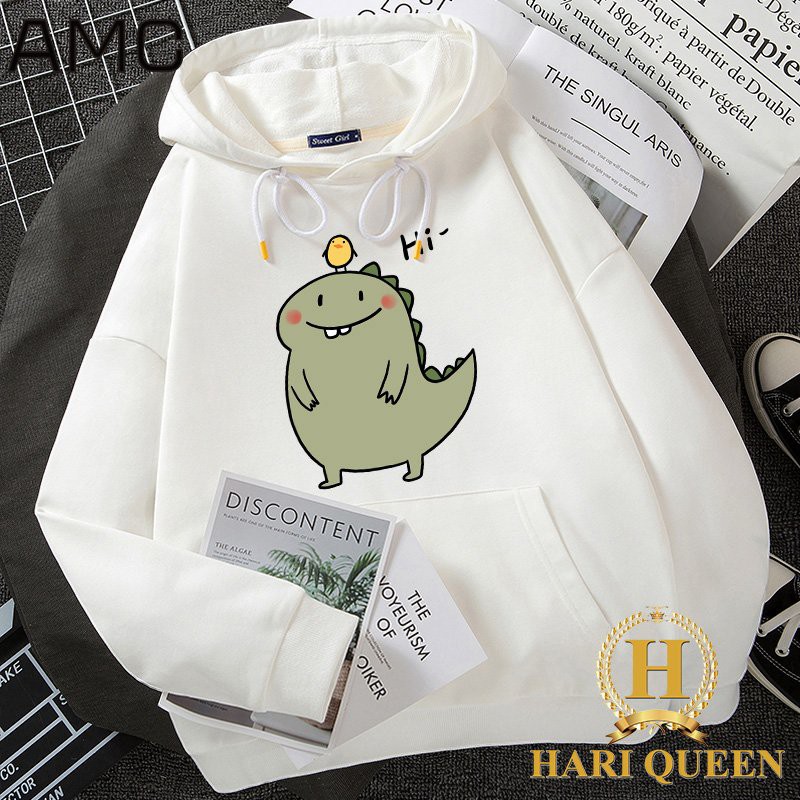 Áo hoodie khủng long hi đội gà hda1020