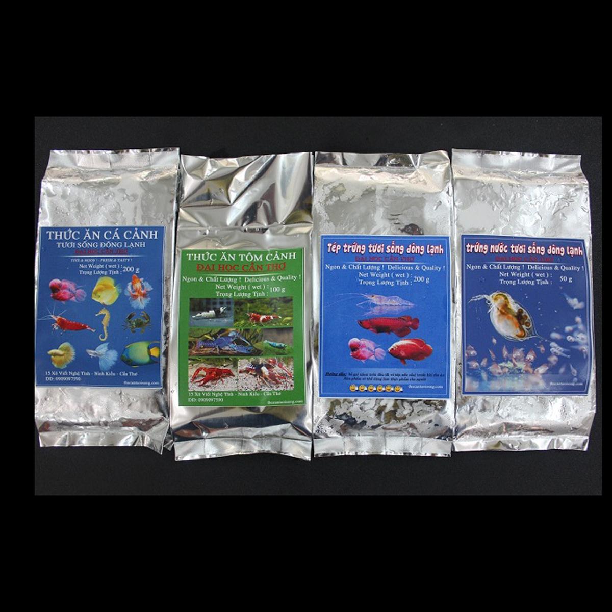 Thức ăn tôm tép cảnh cần thơ