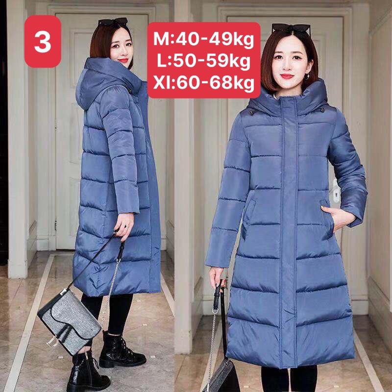 Áo phao nữ đại hàn dáng dài hàn quốc