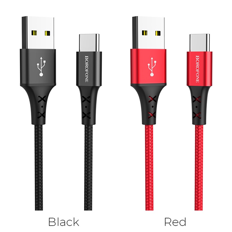 Charging cable hoco x38 type-c 2.4a 1m - cap sac-wire sac-sam sung-type-c-day sac multi-purpose