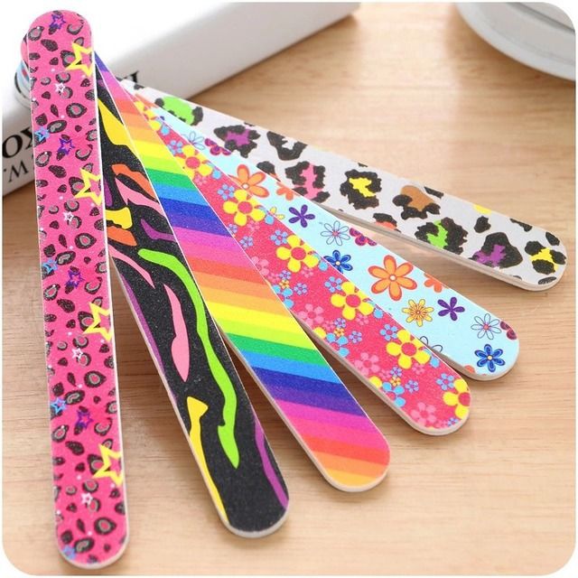 Dũa móng tay chuyên dụng làm nail họa tiết 2 mặt