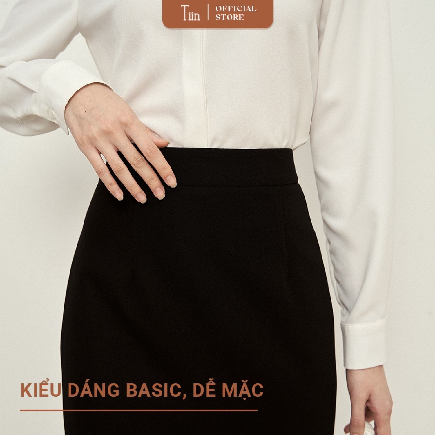 Chân váy bút chì dáng thường TIIN STORE CHD009