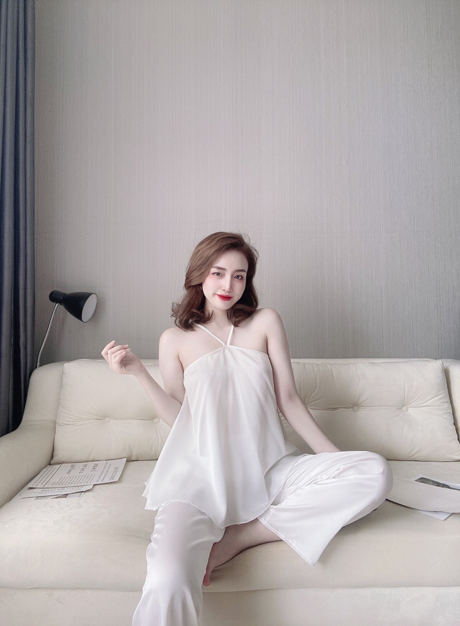Sét yếm quần dài chất lụa siêu xinh nhà Miki store