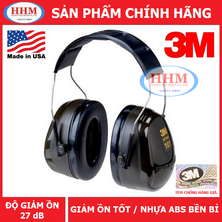 Chụp tai chống ồn cao cấp 3M H7A Optime101