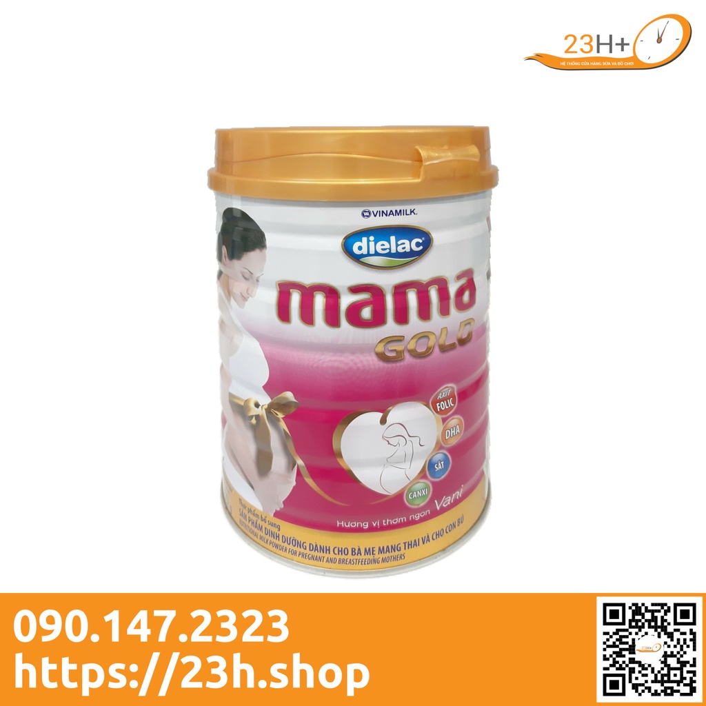 Sữa bột Dielac Mama Gold hương Vanilla 900g