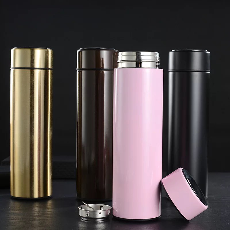 Ly giữ nhiệt, bình giữ nhiệt Inox cao cấp hiển thị nhiệt độ, bình giữ nhiệt hiển thị nhiệt độ giữ nhiệt đến 24 tiếng, bảo hành 1 năm