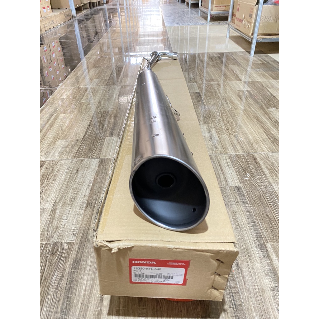 Bô, ống xả Wave RS 100 không tai  (18350KTL640)