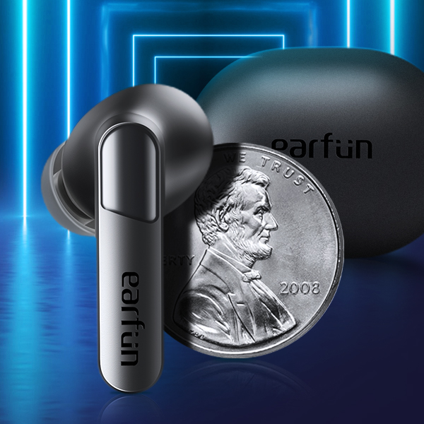 Tai nghe True wireless EarFun Air Mini thời gian nghe 5h, bluetooth 5.2