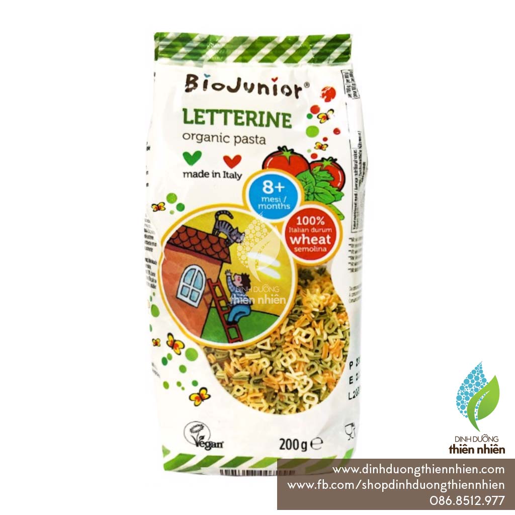 [TÚI NGUYÊN] Mì Nui Hữu Cơ Markal, Bio Junior, Bartolini Organic Pasta
