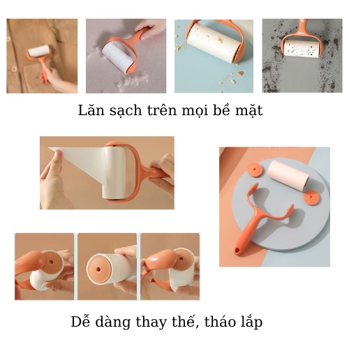 Cây lăn bụi lông tóc giường quần áo đa năng GD35A