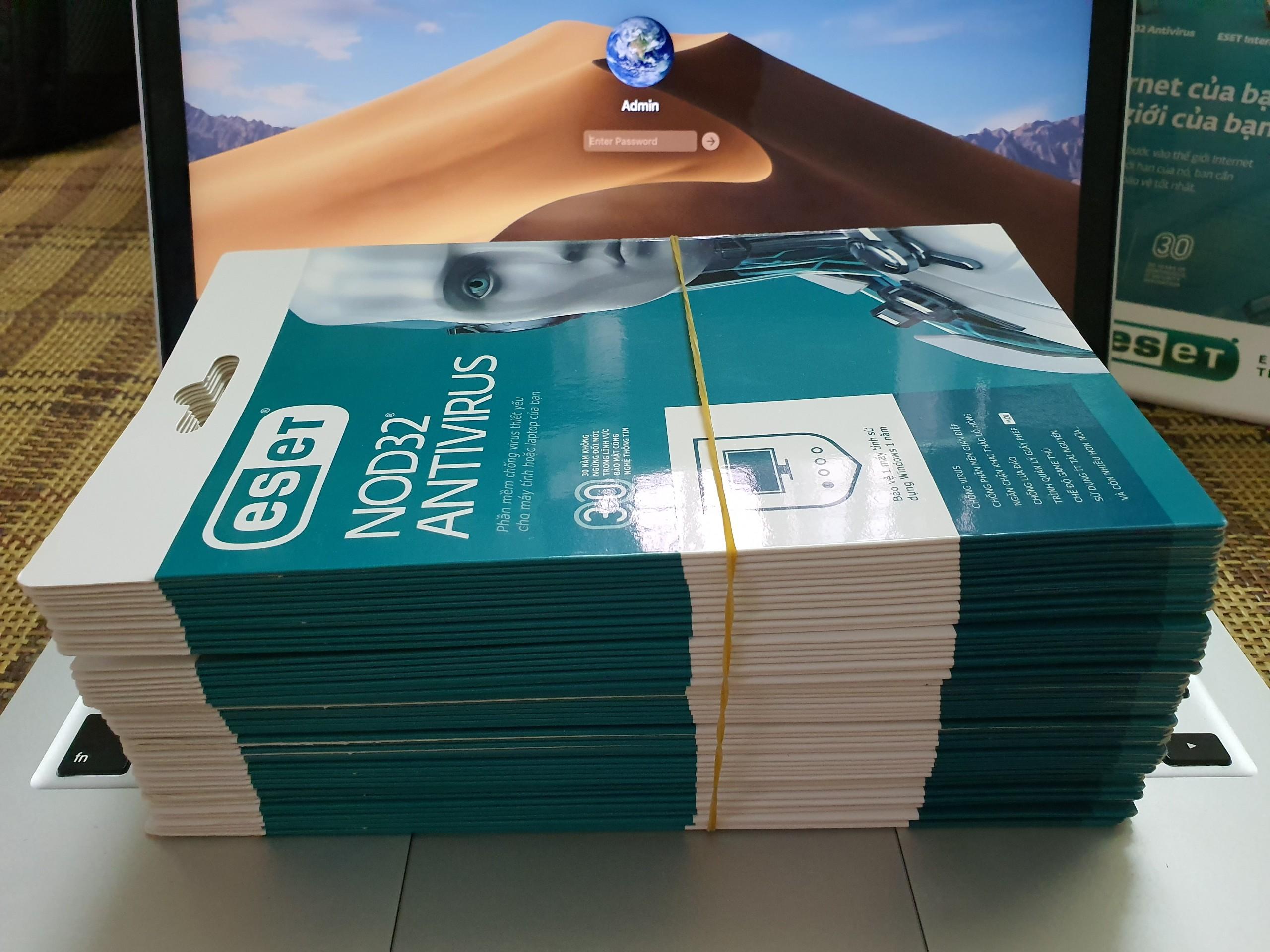 Phần mềm diệt virus ESET NOD32 1PC 1 năm