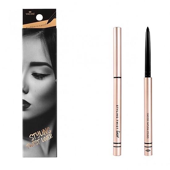Chì Vặn Kẻ Mắt Dạng Gel Vacosi Styling Twist Liner 5ml [Bản Gold]