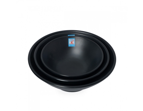 [HCM]Tô Nhựa Melamine Đen Nhám Nhiều Size