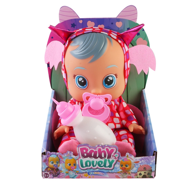 ❇❈ pds47 3d Dolls Unicorn Coat Simulation Singing And Crying Can Drink Water With Milk Bottle Pacifier Baby Alive Doll Toys Girl Mainan For Educational