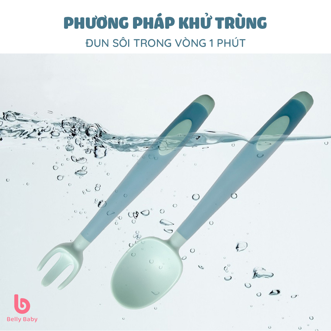 Thìa, Dĩa Ăn Cho Bé Silicon