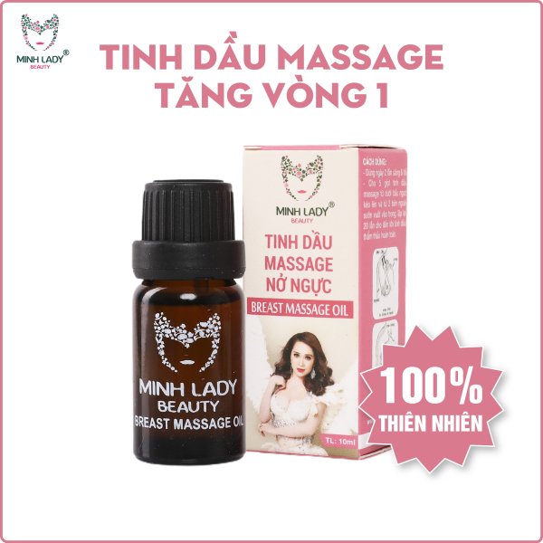 Tinh dầu massage nở ngực Minh Lady Beauty nhập khẩu