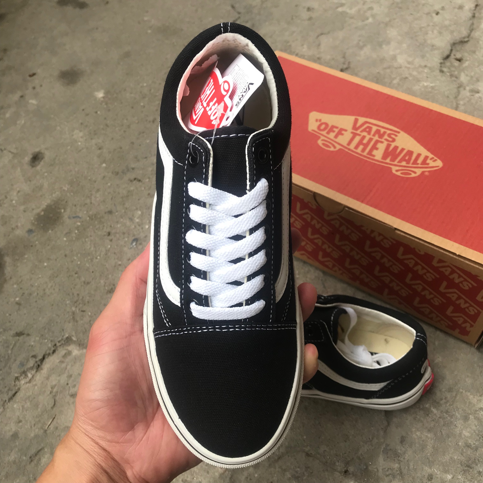 GIÀY VANS OLD SKOOL ĐEN (Full box)